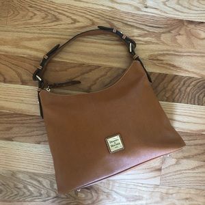 Dooney & Bourke tan Safino leather bag